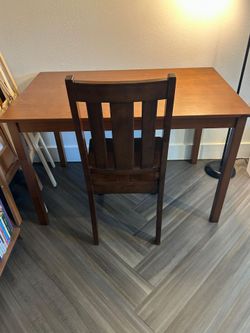 Table and chair