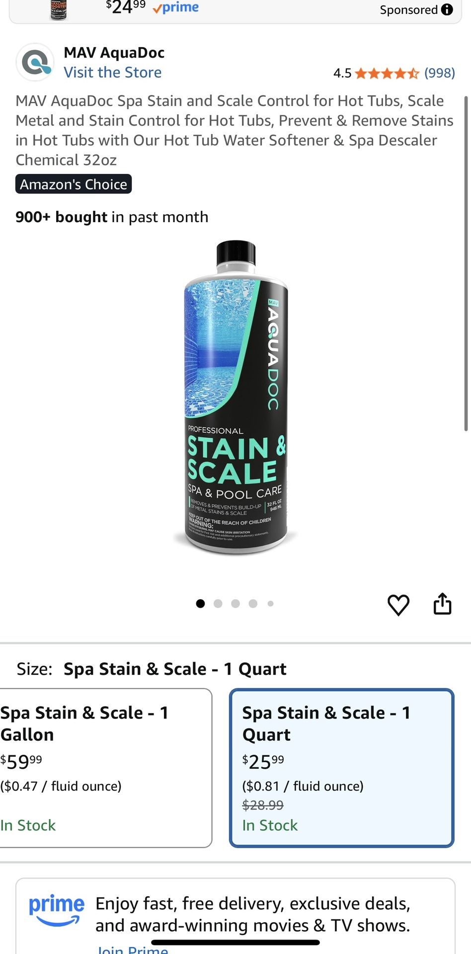 Spa Stain and Scale Control for Hot Tubs, Scale Metal & Stain Control for Hot Tubs, Prevent & Remove Stains in Hot Tubs with Our Hot Tub Water Softene