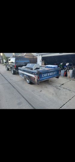 Barbecue trailer