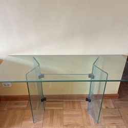 New Glass Accent Table