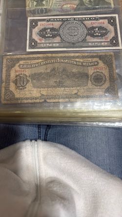 1914 mexico 10 pesos