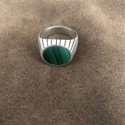Men’s 750 Mexican Silver Ring Size 8-9