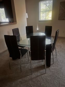 Glass Dining Table