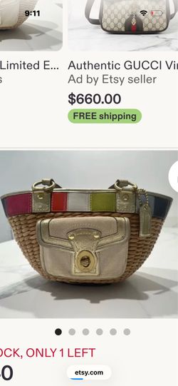 Coach Vintage Tote Extra Large
