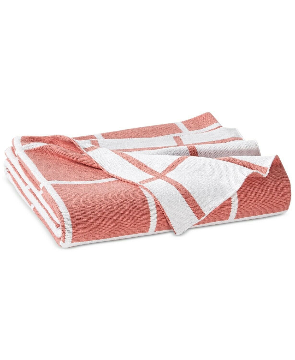 Charter Club Cotton Acrylic Reversible 50”x60” Throw