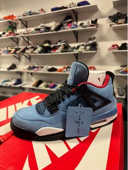 Jordan 4 Travis cactus jack
