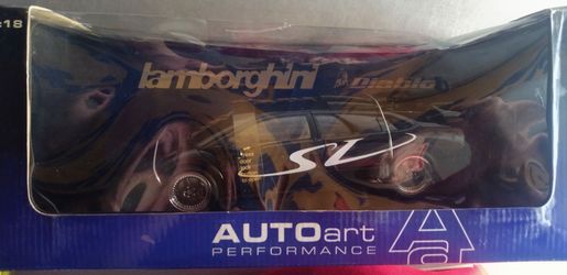 Black Lamborghini Diablo SV R 1/18 diecast collectible
