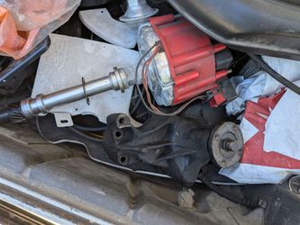 Good used water pump and hei distributor