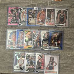WNBA Cards- RC/INSERTS/COLOR- No Base - Lot Of 16