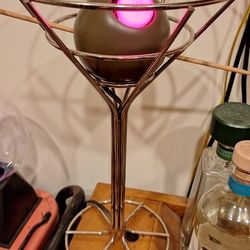 Vintage David Krys Martini Glass Lamp