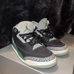 JORDAN 3 PINE GREEN
