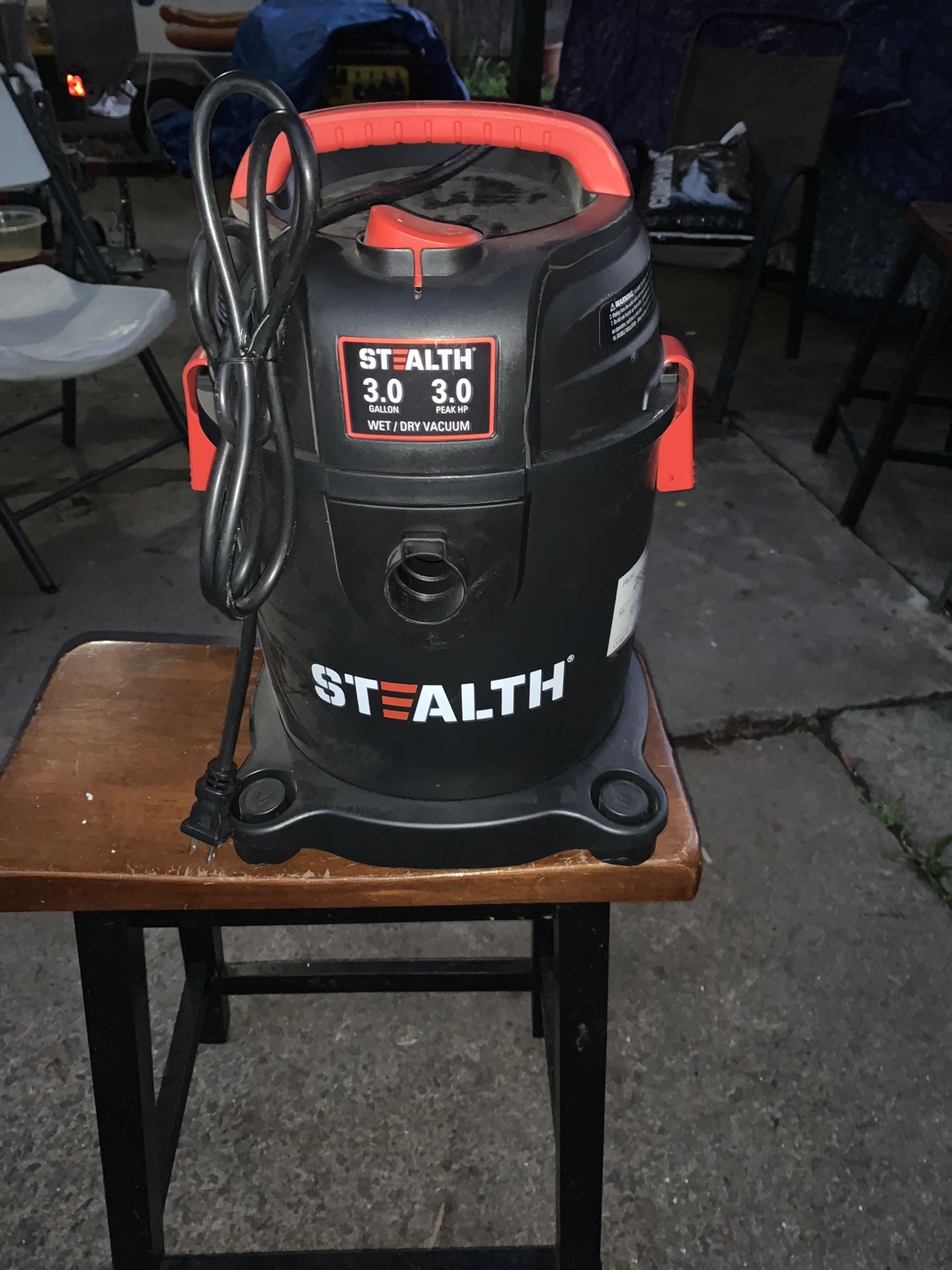 New! Stealth Wet/dry Vac