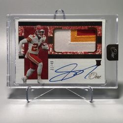 2022 Panini  One Football RPA Bronze  Skyy Moore /49 