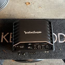 12 Inch Subwoofer And 500w Amp