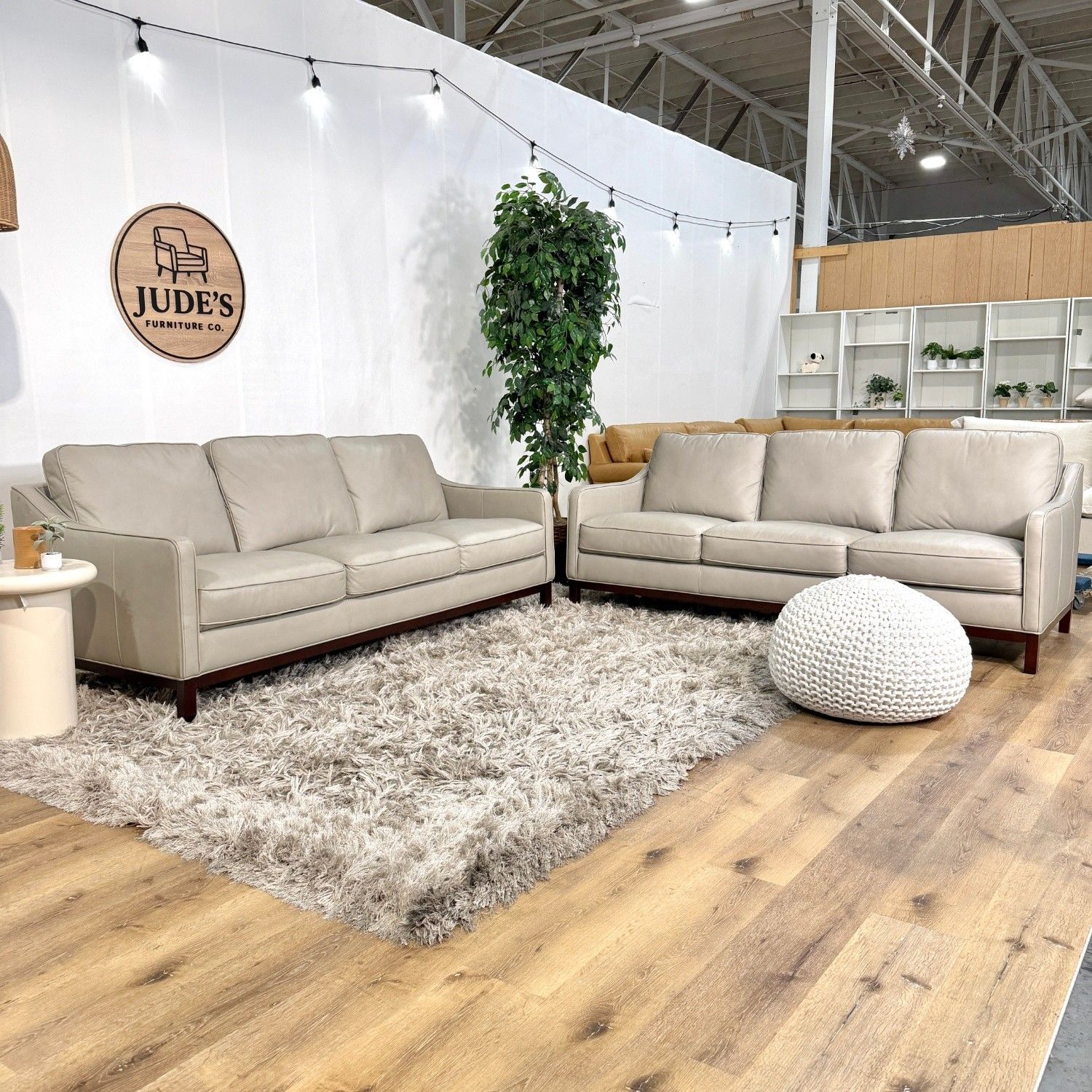 Leather Sofa Couch Set - Free Delivery!