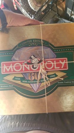 Monopoly 60th Anniversary limited edition