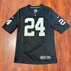 Marshawn Lynch Oakland Raiders Nike NFL Players Jersey Mens Sz Small Read Info!