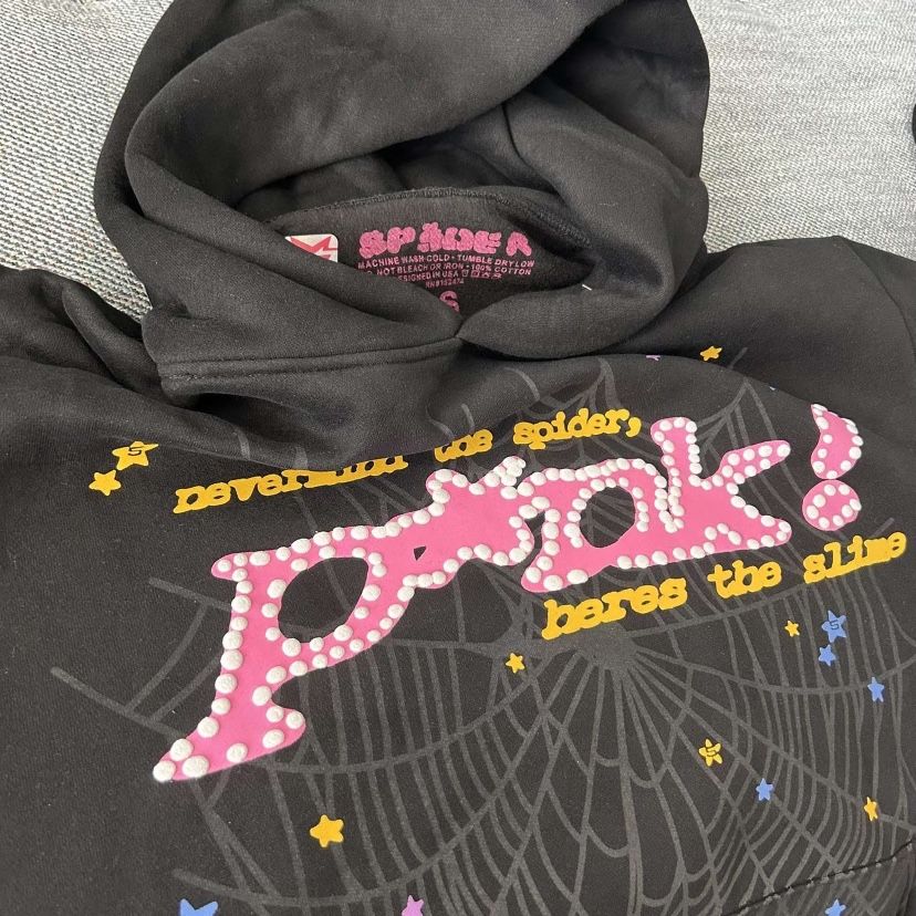 Black Sp5der Hoodie 