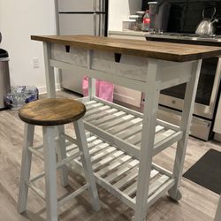 DIY Kitchen Cart & Stool for sale!!