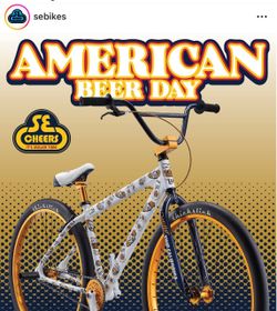 New in box SE RACING BIG RIPPER MILLER LITE
