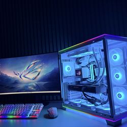 Gaming PC Custom Built by AREA-51✅🕹 Full White RGB/Ryzen 9/32GB RAM/2TB🖥1 Year Warranty‼️ RTX 5080 GPU💥 $0 Down Finance Available