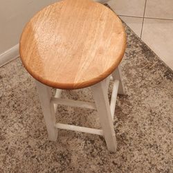 1 Wooden Bar Stool.  2f High.  $25 Or Best Offer 