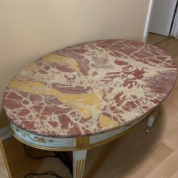 Antique Marble Too Coffee Table 