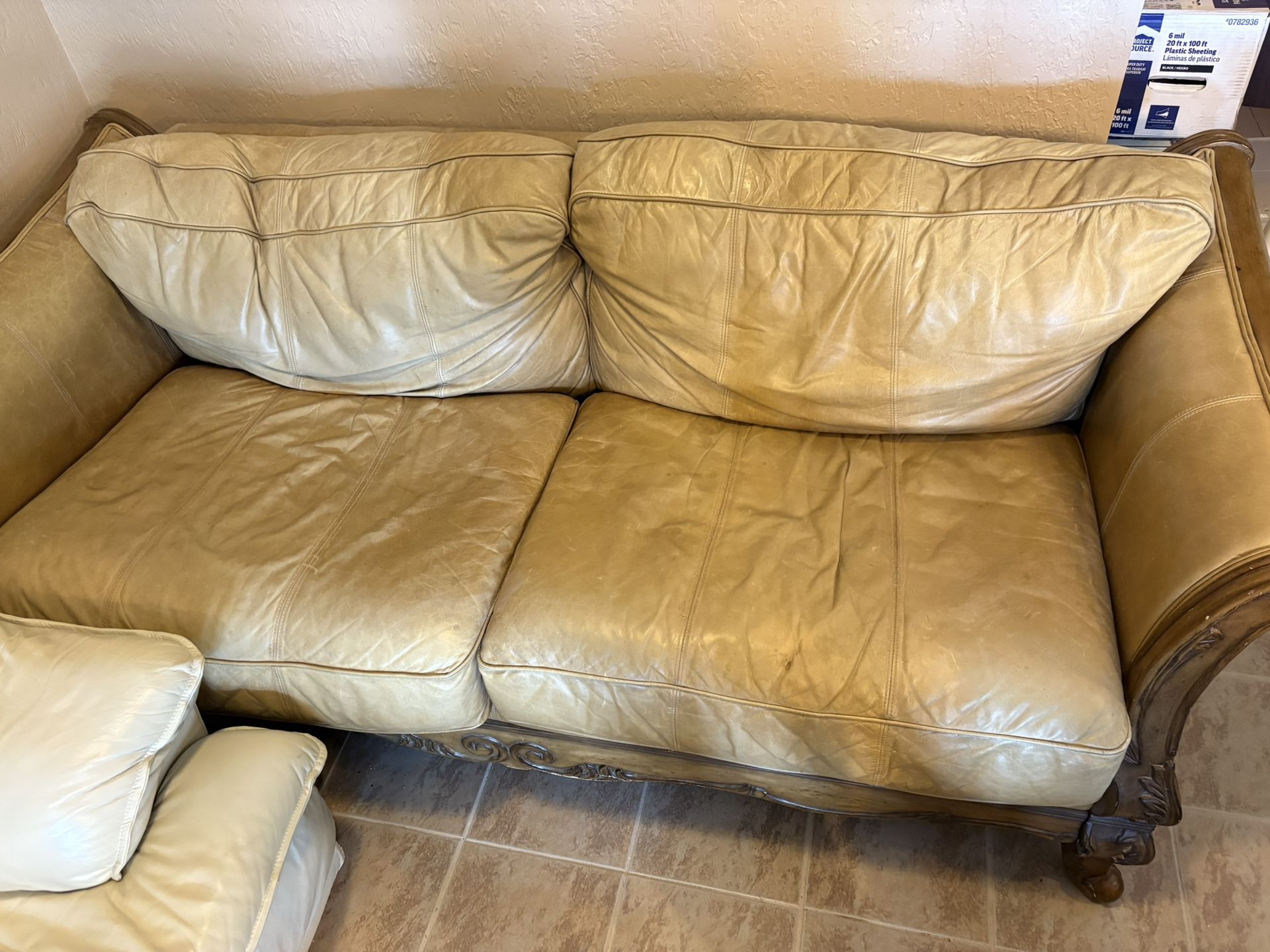 Leather Couch