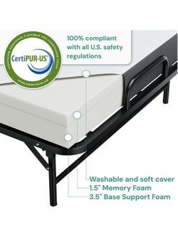 Twin folding bed