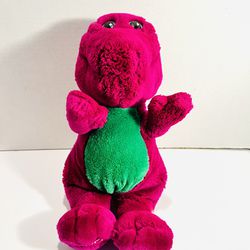 VINTAGE 1992 Barney the Purple Dinosaur The Lyons Group 12”Stuffed Animal Plush