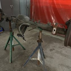 2004 Tundra Double Cab Complete Rear Axle With 3rd Member 