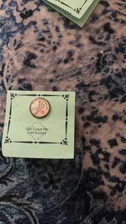 Girl Scout pin