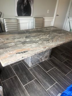 Natural Stone dining table