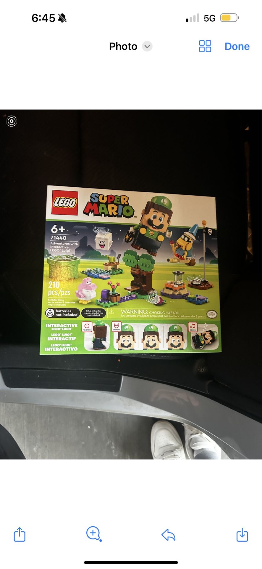 Super Mario Lego Set