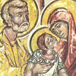 Original Vintage Fine Art Print Poster Medieval Bulgaria Wall Painting Antique Artist Collectible Printed Italy 1960’s. Monastery of Kremikovtsi. Chi