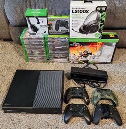 Huge Xbox One Video Game Console Bundle