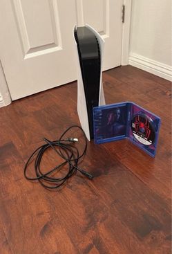 PlayStation 5 Disc Console with Spider-Man Game