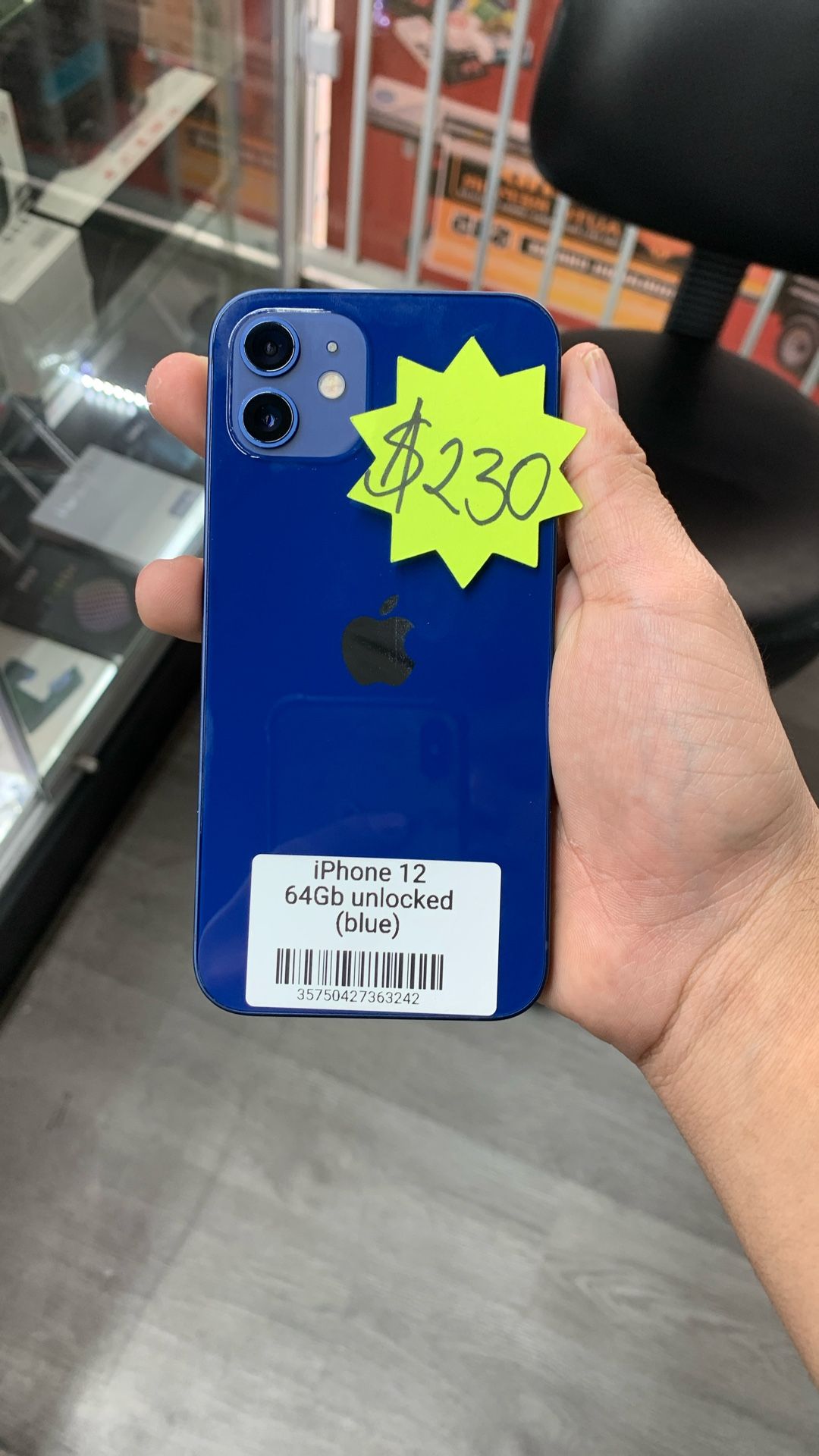 iPhone 12 64GB Unlocked Phone Telefonica Desbloqueado