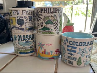 Starbucks mugs