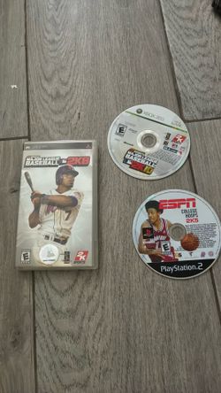3 sports game bundle psp ps2 Xbox 360