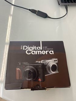 TURE 48MP 4K Digital Camera 18x Zoom UHD Autofocus Video Camera w/ 3" 180° Flip Screen