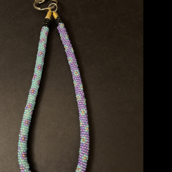 Beaded Lanyard Keychain