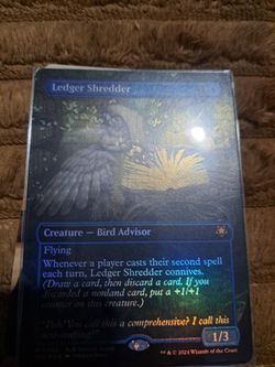 Ledger Shredder MTG Special Guest Foil Card