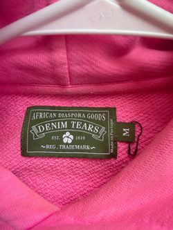 Pink Denim Tears Hoodie