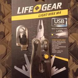 $15 Each
Multi Tools 
with Built In 
USB Rechargable 
LED Flashlight 