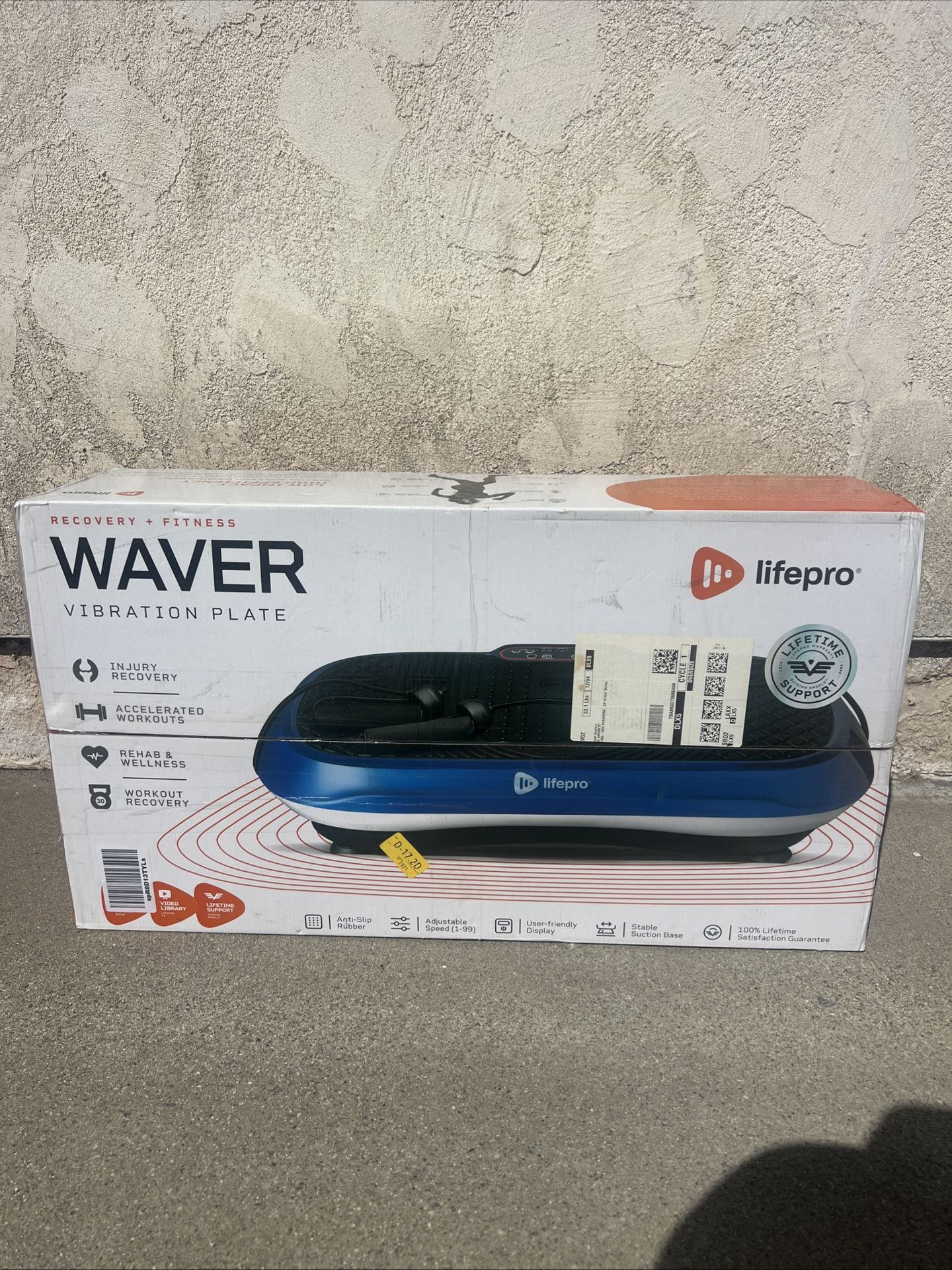 Lifepro Waver Vibrating Plate – Injury & Workout Recovery Rehab Wellness Machine  