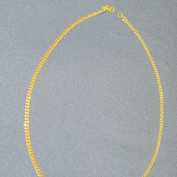 $45 Cuban Chain 18k Gold Plated
