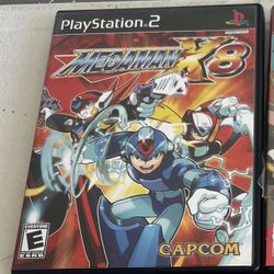 Ps2 Video Games ,megaman X8 