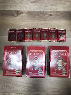 Baseball card packs Donruss 1992