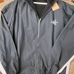New 4xl Reversible Jacket With Removable Hood